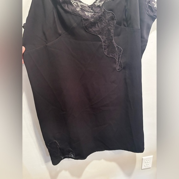 Princess Polly Black Lace Mini Dress slip short vacation fancy lace - Picture 10 of 12